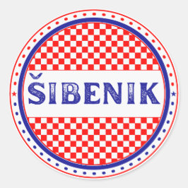 Adesivo Emblema do Orgulho da Cidade de Šibenik – Identida
