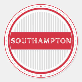Adesivo Emblema do Orgulho da Cidade de Southampton – Iden