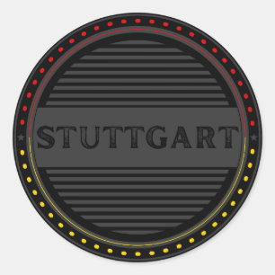 Adesivo Emblema do Orgulho da Cidade de Stuttgart – Identi