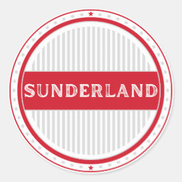 Adesivo Emblema do Orgulho da Cidade de Sunderland – Ident