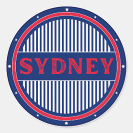 Adesivo Emblema do Orgulho da Cidade de Sydney – Identidad