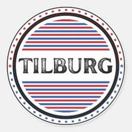 Adesivo Emblema do Orgulho da Cidade de Tilburg – Identida