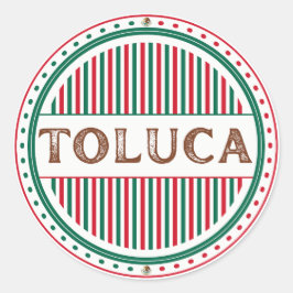 Adesivo Emblema do Orgulho da Cidade de Toluca – Identidad