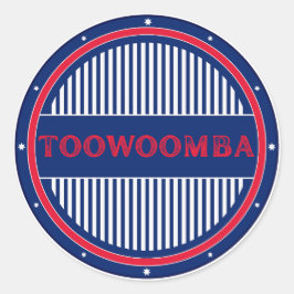 Adesivo Emblema do Orgulho da Cidade de Toowoomba – Identi