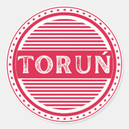 Adesivo Emblema do Orgulho da Cidade de Toruń – Identidade