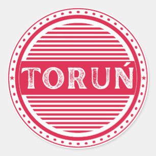 Adesivo Emblema do Orgulho da Cidade de Toruń – Identidade