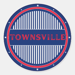 Adesivo Emblema do Orgulho da Cidade de Townsville – Ident