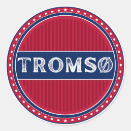 Adesivo Emblema do Orgulho da Cidade de Tromsø – Identidad