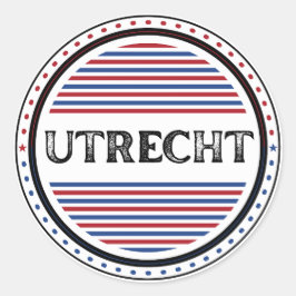Adesivo Emblema do Orgulho da Cidade de Utrecht – Identida