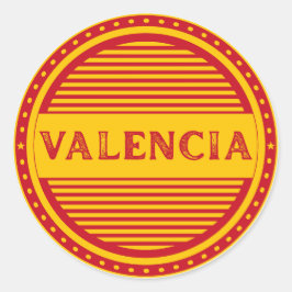Adesivo Emblema do Orgulho da Cidade de Valência – Identid