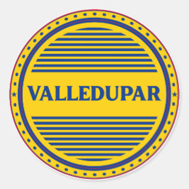 Adesivo Emblema do Orgulho da Cidade de Valledupar – Ident