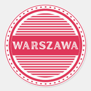 Adesivo Emblema do Orgulho da Cidade de Varsóvia – Identid