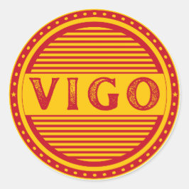 Adesivo Emblema do Orgulho da Cidade de Vigo – Identidade 