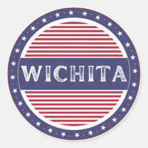 Adesivo Emblema do Orgulho da Cidade de Wichita – Identida