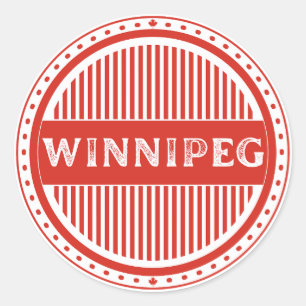 Adesivo Emblema do Orgulho da Cidade de Winnipeg – Identid