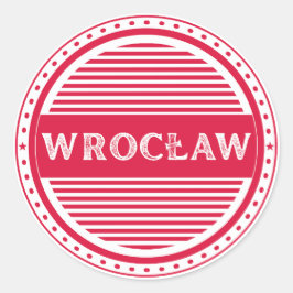 Adesivo Emblema do Orgulho da Cidade de Wroclaw – Identida
