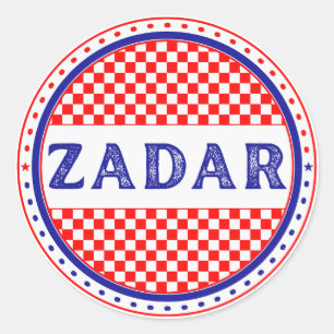 Adesivo Emblema do Orgulho da Cidade de Zadar – Identidade