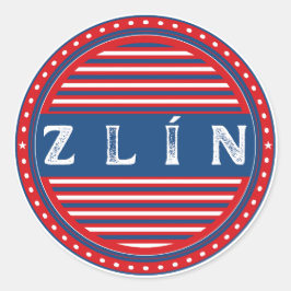 Adesivo Emblema do Orgulho da Cidade de Zlin – Identidade