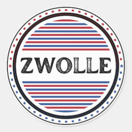 Adesivo Emblema do Orgulho da Cidade de Zwolle – Identidad