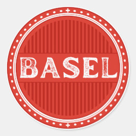 Adesivo Emblema do Orgulho de Basileia – Identidade Suíça