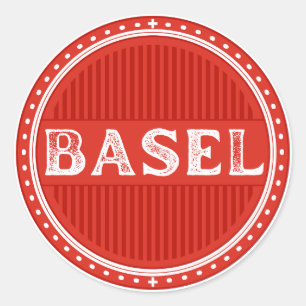 Adesivo Emblema do Orgulho de Basileia – Identidade Suíça