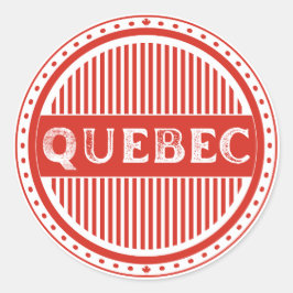 Adesivo Emblema do Orgulho de Cidade de Quebec – Identidad