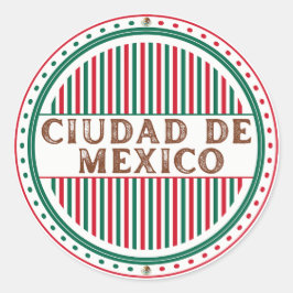 Adesivo Emblema do Orgulho de Cidade do México – Identidad