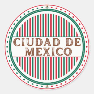 Adesivo Emblema do Orgulho de Cidade do México – Identidad