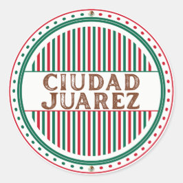 Adesivo Emblema do Orgulho de Ciudad Juárez – Identidade M