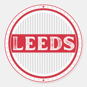 Adesivo Emblema do Orgulho de Leeds – Identidade Inglesa