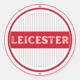 Adesivo Emblema do Orgulho de Leicester – Identidade Ingle