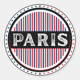 Adesivo Emblema do Orgulho de Paris – Identidade Francesa