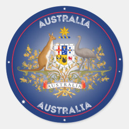 Adesivo Emblema do Patrimônio da Austrália