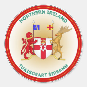 Adesivo Emblema do Patrimônio da Irlanda do Norte