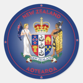 Adesivo Emblema do Patrimônio da Nova Zelândia