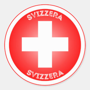 Adesivo Emblema do Patrimônio da Suíça