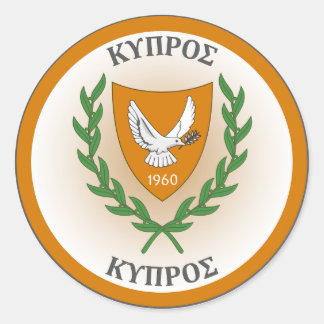 Adesivo Emblema do Patrimônio de Chipre