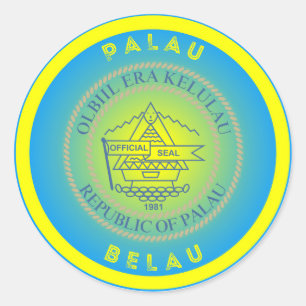 Adesivo Emblema do Patrimônio de Palau