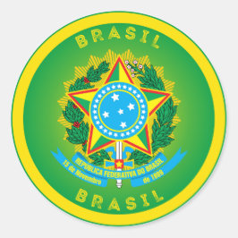 Adesivo Emblema do Patrimônio do Brasil