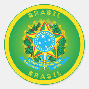 Adesivo Emblema do Patrimônio do Brasil