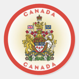 Adesivo Emblema do Patrimônio do Canadá