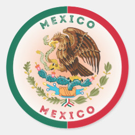 Adesivo Emblema do Patrimônio do México
