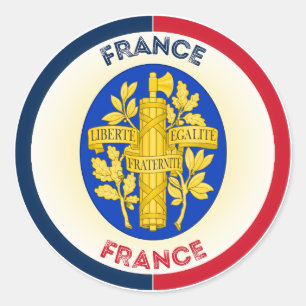 Adesivo Emblema do Patrimônio Francês