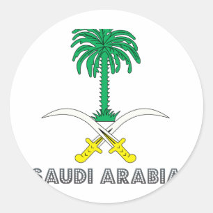 Adesivo Emblema do saudita