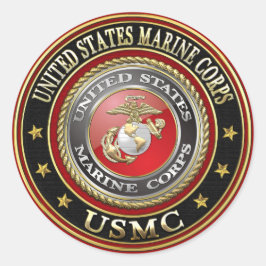 Adesivo Emblema do USMC [Edição Especial] [3D]