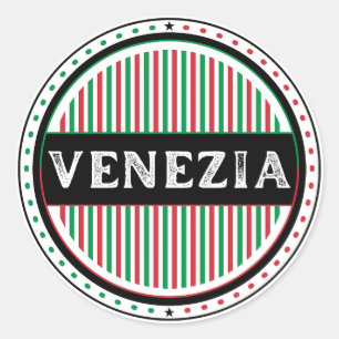 Adesivo Emblema do Venezia City Pride – Identidade Italian