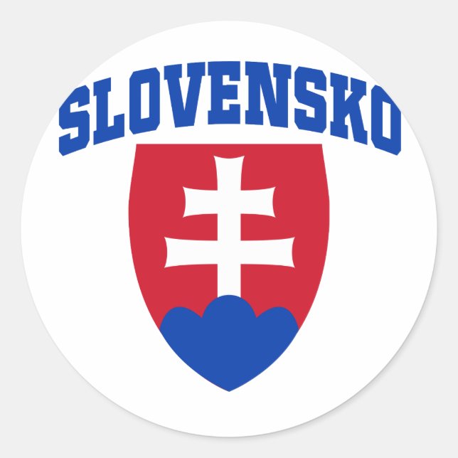 Adesivo Emblema eslovaco (Frente)