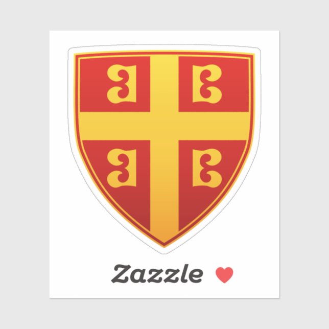 Adesivo Emblema Imperial do Império Bizantino (Folha)