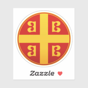 Adesivo Emblema Imperial do Império Bizantino