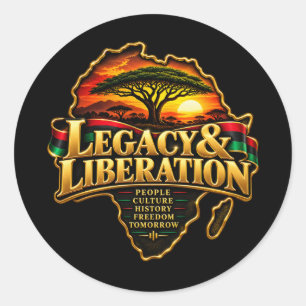 Adesivo Emblema Legacy and Liberation África